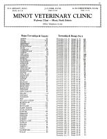 Index, Ward County 1956